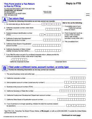 Filing Enforcement Section Ms F180  Form