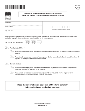  under the Florida Unemployment Compensation Law 2015