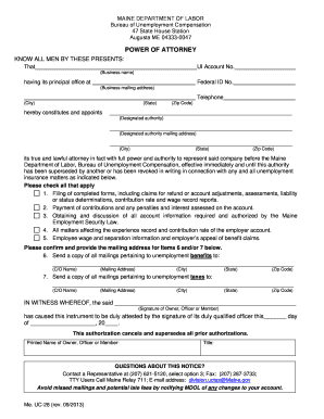 MAINE DEPARTMENT of LABOR Bureau of Unemployment Insurance UI Tax  Form