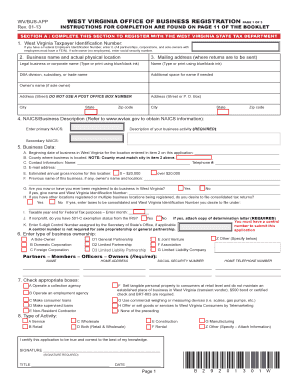 Wv Bus App  Form