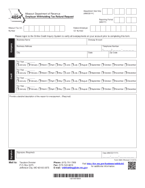 Form 4854