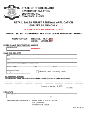 Ri Retail Sales  Form