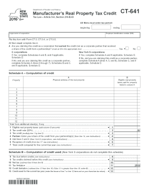 Ct 641  Form