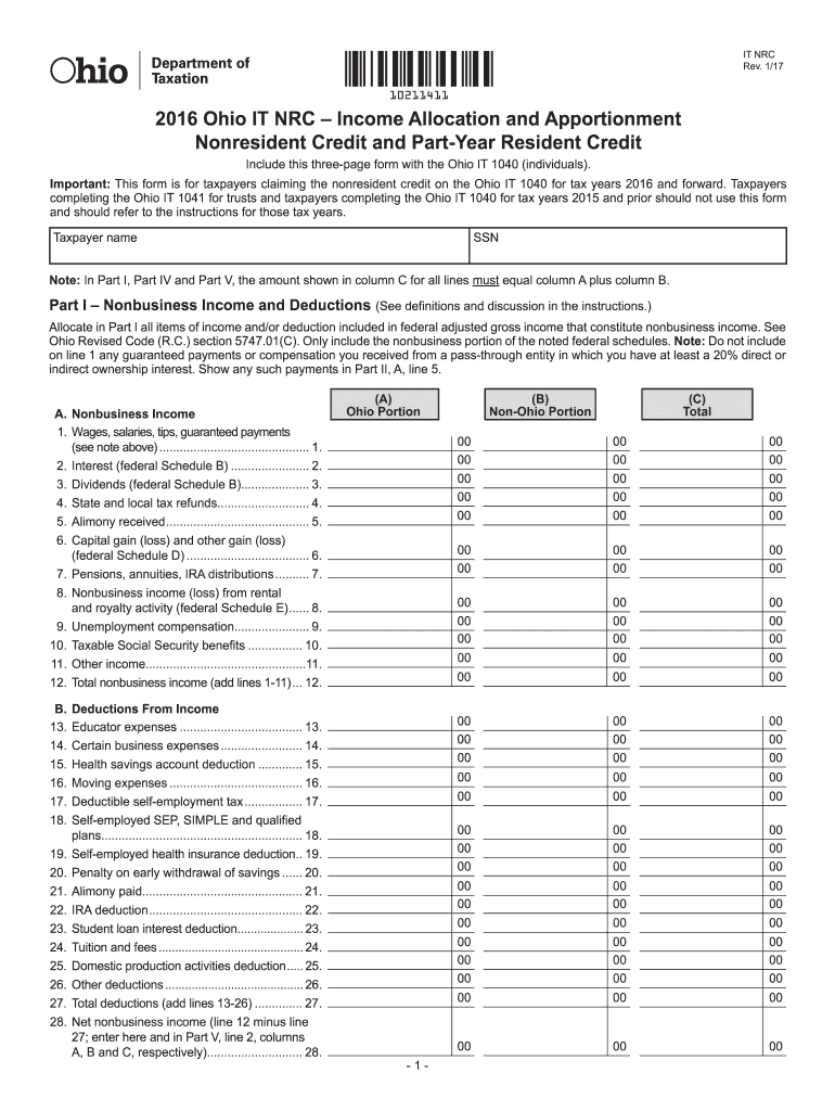  PIT ITNRC Return Instructions Draft FI 121015 Indd 2020