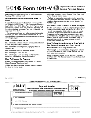 1041v  Form