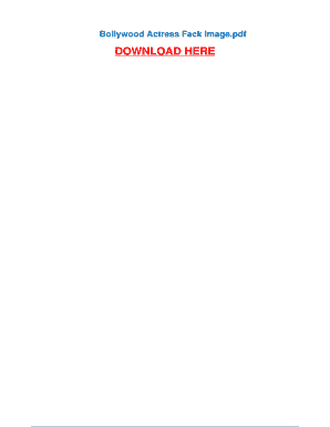Sexy Photo PDF  Form
