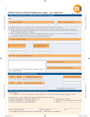 M1 Giro Form