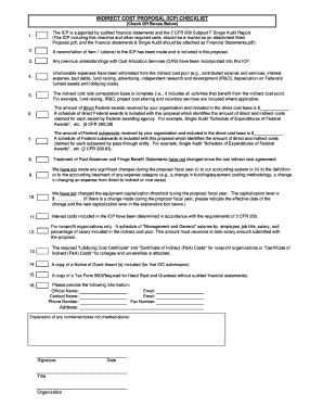 Icp Checklist  Form