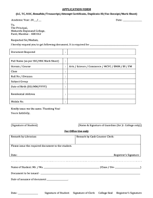 Md College Timings  Form