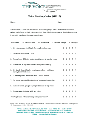 Vhi 10 PDF  Form