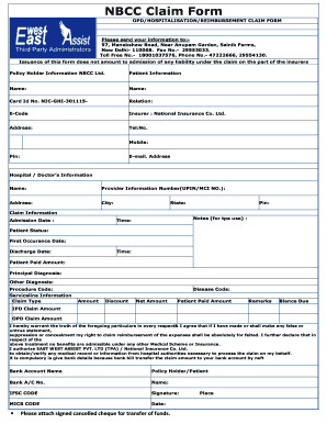  Ewa Claim Form 2014