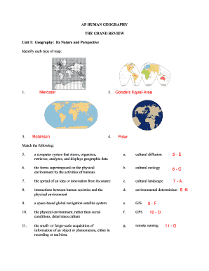 The Grand Review Ap Human Geography  Form