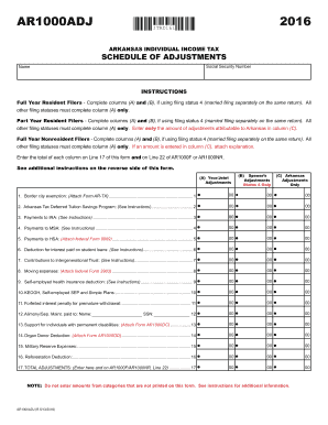 Full Year Resident Filers Complete Columns a and B, LI XVLQJ OLQJ VWDWXV PDUULHG OLQJ VHSDUDWHO RQ WKH VDPH UHWXUQ Dfa Arkansas  Form