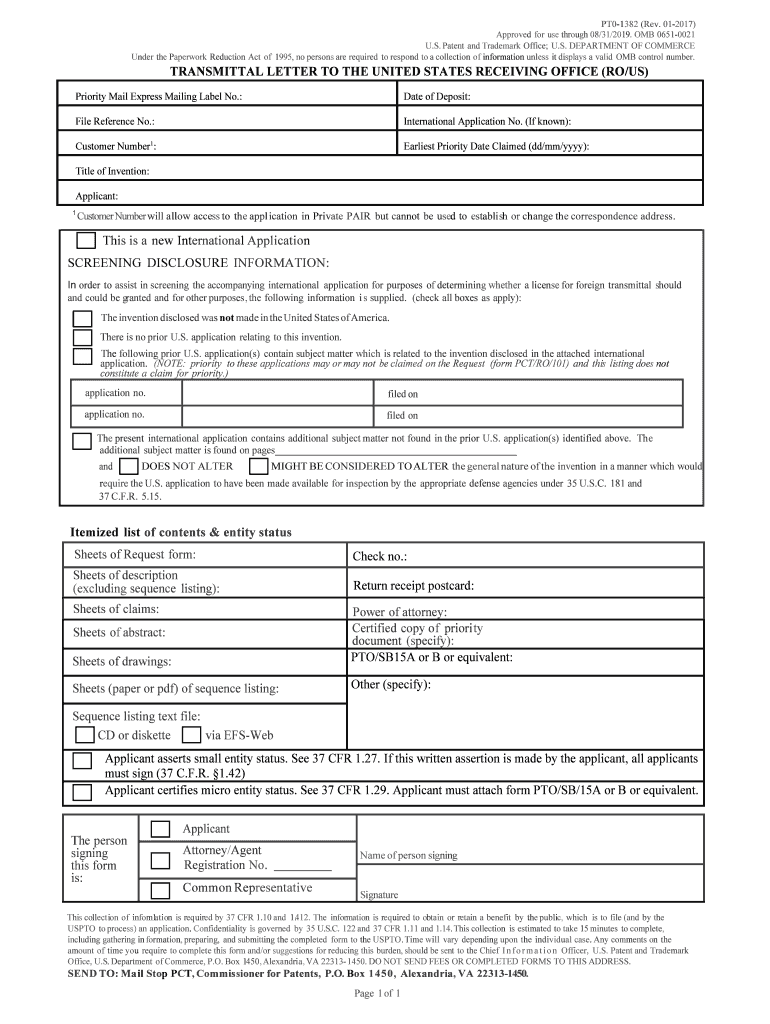 1382 Form California PDF