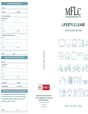 Mflc Application Form