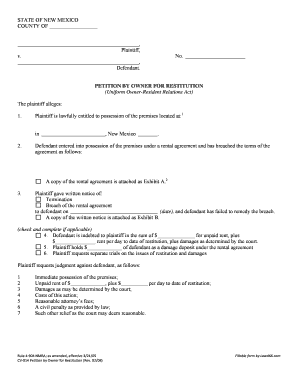 Tenancy Agreement  Form