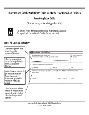W 8ben E Cdn Entities  Form