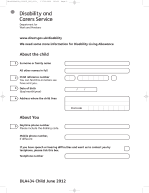 Dla434 PDF  Form