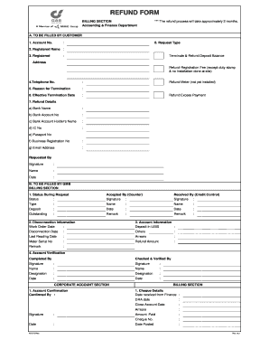 Gas Malaysia Termination Form