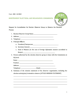 Iebc Form 34a Download PDF