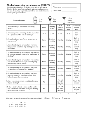  Audit Questionnaire PDF 2015