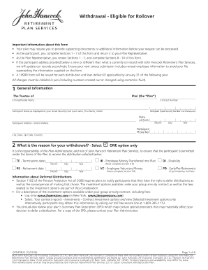  Withdrawal Eligible for Rollover Form 2021-2026