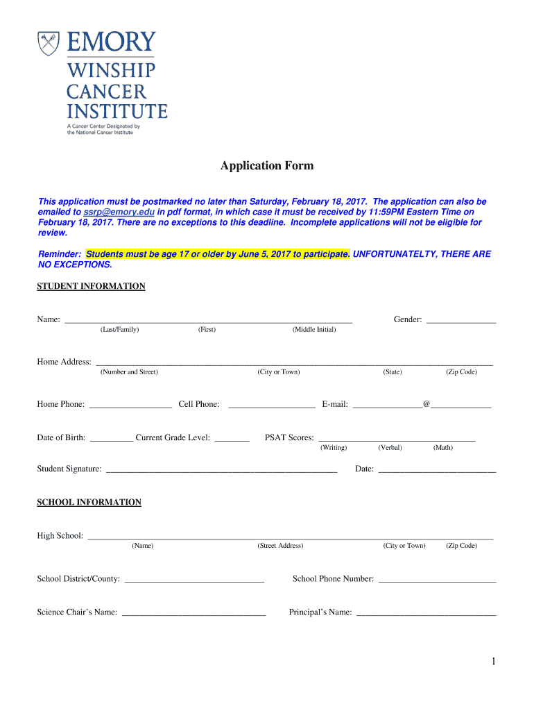  ViewDownload Application  Winship Cancer Institute  Emory    Winshipcancer Emory 2017-2024