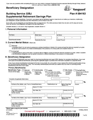 Vanguard 32bj  Form