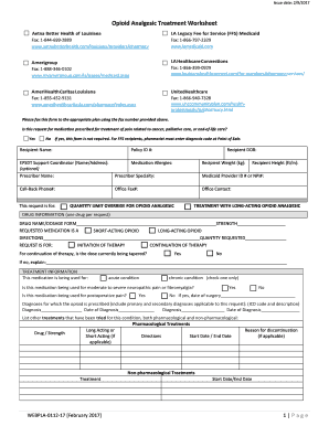  Opioid Analgesic Treatment Worksheet Final 022317 2017-2024