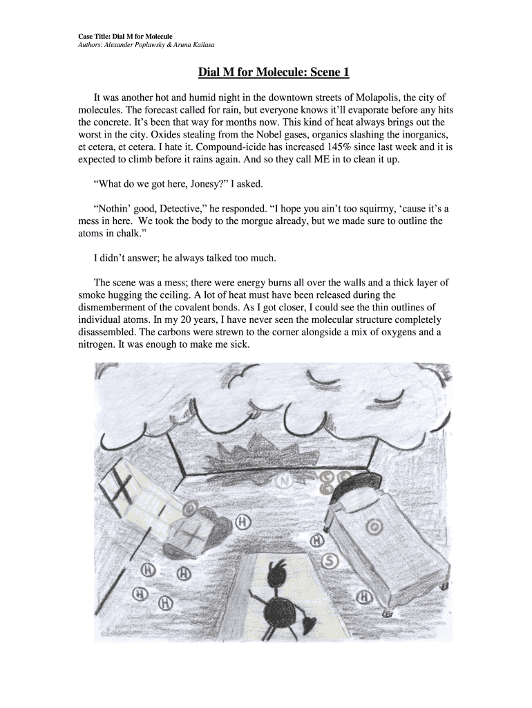 Dial M for Molecule Scene 1  Form