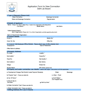 Djb New Connection  Form