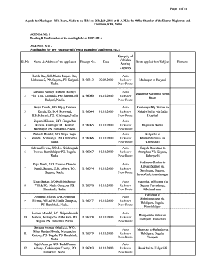 Itahar College  Form