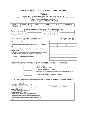 Form 68 in Word Format