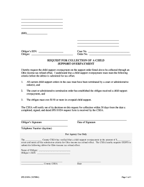 Jfs 01854 Form