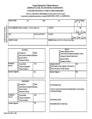 Walton County Human Resources Form