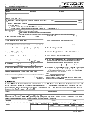 4 2 Automatic Extensions of Employment Authorization Documents  Form