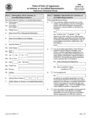 G28 Form