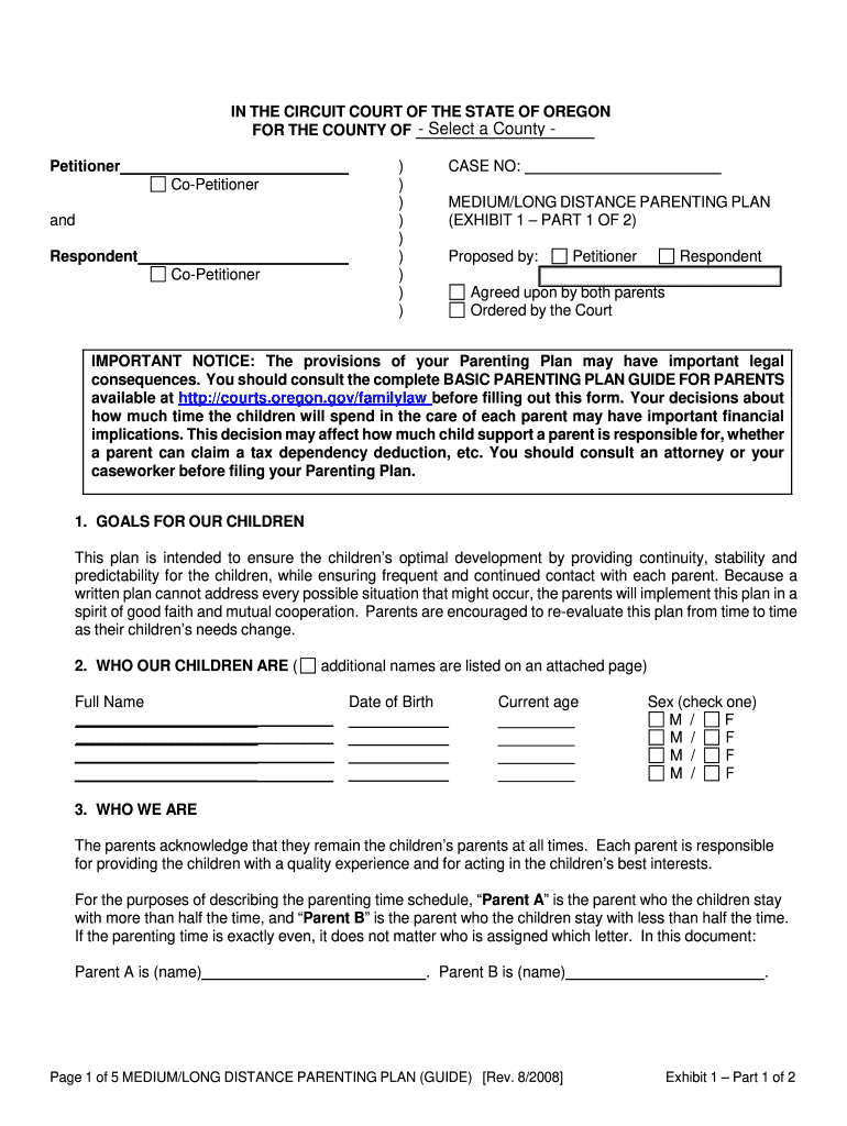 Get and Sign Oregon Long Distance 2008-2022 Form