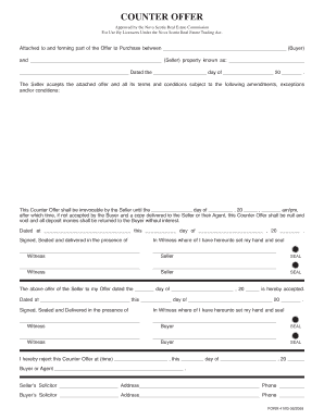 Offer Form