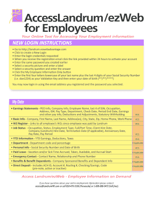 Landrum Ez Web Form