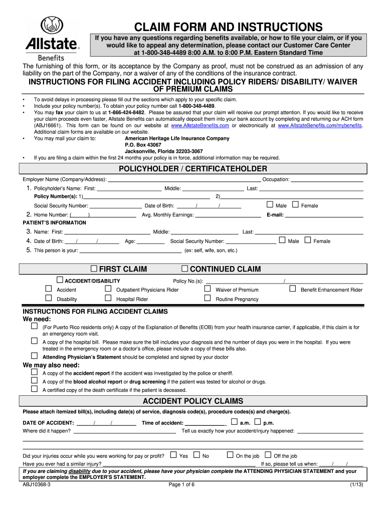  Instructions for Completing the Continued Claim Form DC DOES 2013