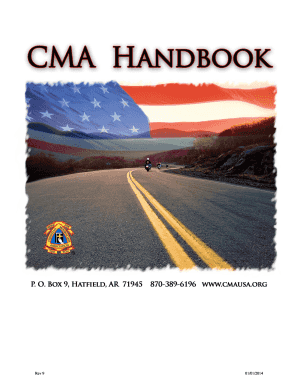 Christian Motorcycle Association Handbook  Form