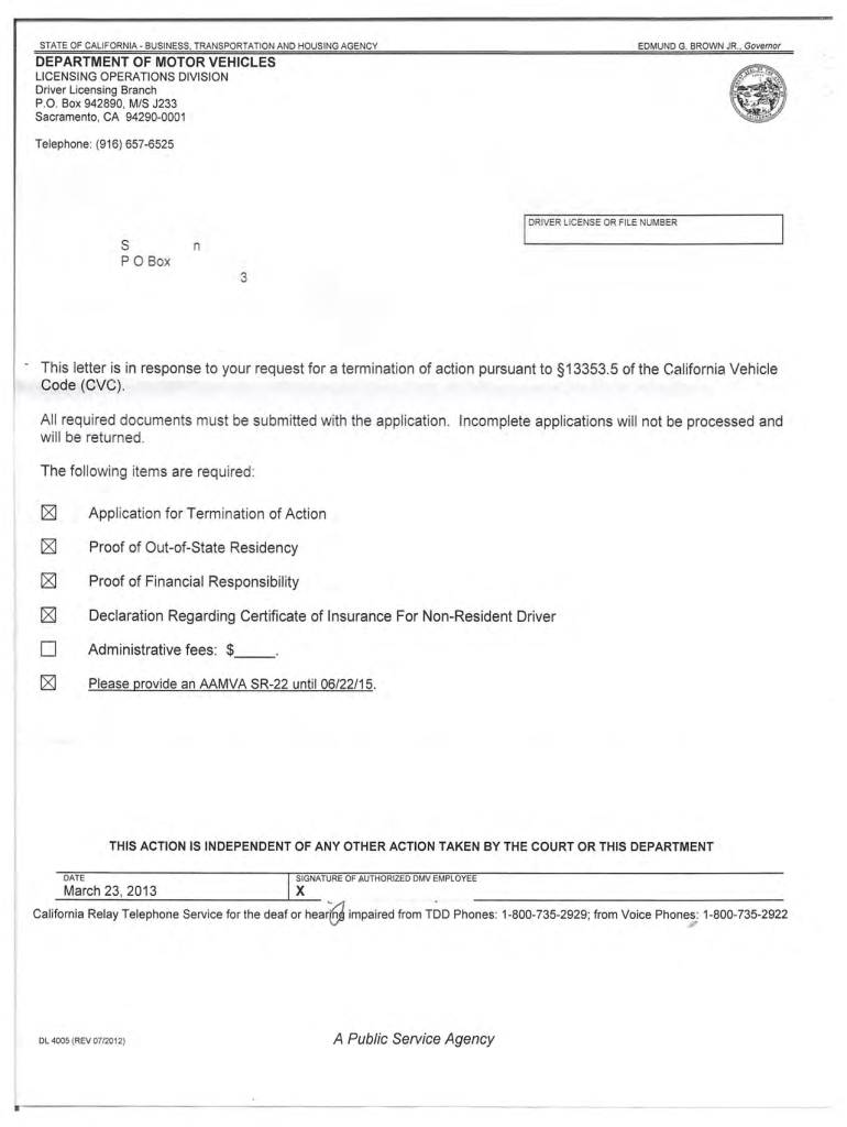 Dl 4006  Form