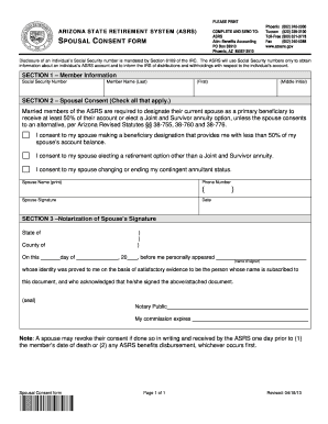 401k Withdrawal with Spousal Consent  Form