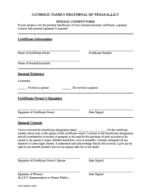 Husband Consent for Tubal Ligation Sample Letter  Form