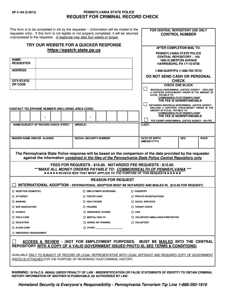  Sp4 164 Form 2013-2024