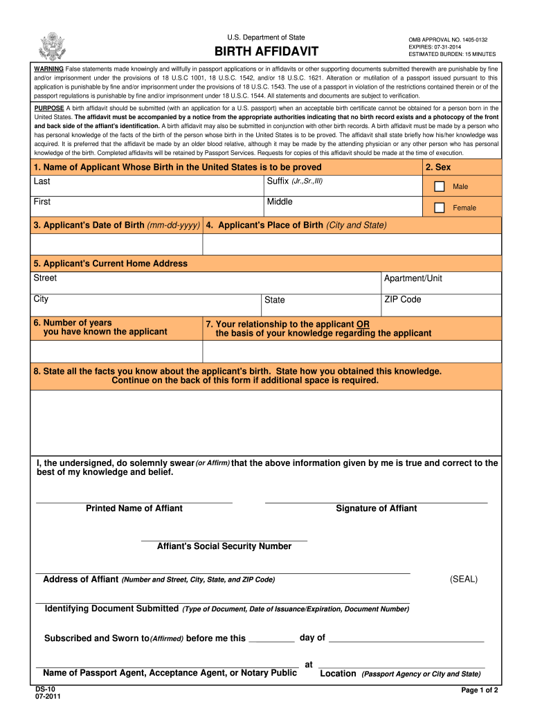  Ds 10 Form 2020
