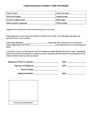  Parent Guardian Consent Form 2013-2024
