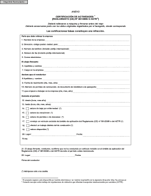 Certificado De Actividades Para Rellenar Online  Form