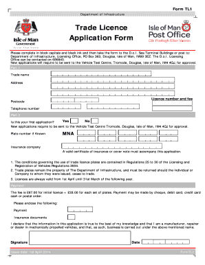  Trade License Format PDF 2014-2024